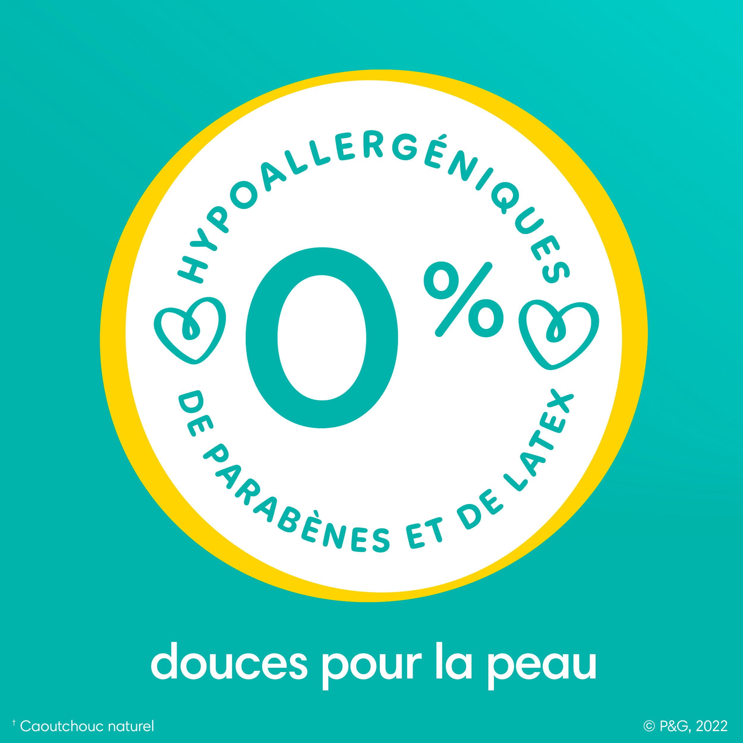 Lingettes pour bébés Pampers Sensitive, éprouvées en clinique, sans parfum, à base d’eau et hypoallergéniques, 168 lingettes pour bébés au total (2X emballages rabattables)