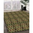 thumbnail image 3 of Ahgly Company Tapis Rectangulaire Lavable en Machine Intérieur Transitionnel Rouge Nuit, 3 Pieds x 5 Pieds, 3 of 7