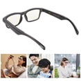 thumbnail image 3 of Lunettes Intelligentes Sans Fil Stéréo Étanches à Commande Vocale Tactile à Oreille Ouverte Lunettes de Soleil Sans Fil pour Conduite Course, 3 of 7