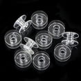 thumbnail image 1 of WIFKLSIIPG Lots 10 Bobines Transparentes pour Machine à Coudre Brother Janome Singer, 1 of 3