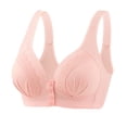 thumbnail image 3 of Timegard Front Closure Bras for Women 6pc Wireless Full Support Breathable Comfy Everyday Thin Bras, 3 of 5