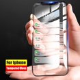 thumbnail image 2 of thinsony Mobile Phone Screen Cover Guard Tempered Glass Shockproof Film, Replacement for iPhone 12 Pro Max, 2 of 8