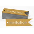 thumbnail image 2 of Inkdotpot Étiquette de Bouteille d'Invitation en Argent Véritable Lot de 100, 2 of 6