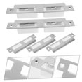 thumbnail image 3 of CRAFTHROU 5Pcs Stainless Steel Deadbolt Strike Plates for Interior Doors Reinforcement 14.5x0.3937in, 3 of 8