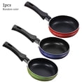 thumbnail image 1 of Nonstick Frying Pan Egg Sausages Vegetable Fry Stainless Steel Pot Home Bar Hotel Kitchen Reusable Cooking Cookware Kitchenware 16cm, 1 of 6
