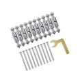 thumbnail image 1 of ziyahi Cassette Screws Support Rod Kit Rust Resistant Repair Device for Wall Switch 118 Metal Type, 1 of 1