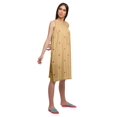 thumbnail image 3 of Moomaya Cotton A-Line Sleepwear For Ladies Round Neck Button Placket Nightdress, 3 of 6