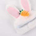 thumbnail image 3 of serony Chapeau pour Chat, Chapeau Oreilles de Lapin Couvre-Chef Chaud Costume de Noël Chat Cosplay, 3 of 6