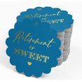 thumbnail image 4 of Inkdotpot Gold Foil Paper Hang Tags Retirement Is Sweet Text Favor Tags 50 Pieces, 4 of 6