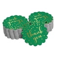 thumbnail image 1 of Inkdotpot Real Gold Foil Thank You Bridal Shower Tags Favor Hang Paper Tags 50 Pieces, 1 of 6