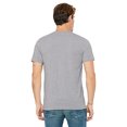 thumbnail image 2 of Bella Canvas Mens Jersey V-Neck Tee, 2XL, Athletic Heather, 2 of 3