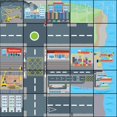 thumbnail image 1 of Tapis de Sol Transport et Industrie – Tapis de Sol Robot Programmable Jouets STEM 708-IT10152, 1 of 1
