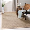 thumbnail image 4 of Safavieh Natural Fiber Collection NF114A Border Basketweave Seagrass Area Rug, 9' x 12', Beige, 4 of 4