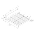 thumbnail image 3 of Novogratz Freddy Upholstered Bed, 3 of 9