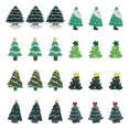 thumbnail image 1 of 24pcs Phone Case Cabochons Christmas Flat Back Charms Christmas Tree Cabochons, 1 of 9