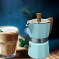 thumbnail image 4 of Classic Espresso Maker Coffee Maker Cafeteira Percolator Blue 150ml, 4 of 7