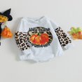 thumbnail image 3 of Baby Boy Girl Sweatshirt Bubble Romper Oversized Jumpsuits Onesie Long Sleeve Bodysuit Outfit Fall Clothes, 3 of 9