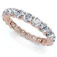 thumbnail image 1 of 2ct Diamond Eternity Ring 14K Rose Gold, 1 of 2