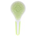 thumbnail image 2 of Démêlant Cheveux Humides et Secs Régulier - Vert-Blanc par Michel Mercier pour Femmes - 1 Pce Brosse à Cheveux, 2 of 2