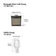 thumbnail image 4 of OXO Steel Coffee POP Container with Scoop-Â  1.7 Qt for coffee, tea and more, 4 of 4