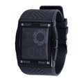 thumbnail image 2 of Watch Digital Sport Watch Waterproof Stopwatch PU Leather Strap LED Luminous Students Multi Functional Watch For Women Men Black, 2 of 8