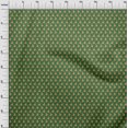 thumbnail image 4 of oneOone Velvet Green Fabric Onam Kathakali Sewing Craft Projects Fabric Prints By Yard 58 Inch Wide, 4 of 4