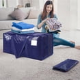 thumbnail image 1 of Feltree Christmas Tree Storage Bag, Comforter Storage Bag Large 29x13x14 Inches, Compressible Extra Thick PE Plastic Storage Bag with Handles, 1 of 8