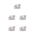 thumbnail image 2 of kurtrusly Premium Studded Belt All-match Unique Gift Various Size Metal Punk Rivet Belt For Men And Women Women Riveted Metal Belt white 110cm 5Set, 2 of 6