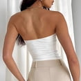 thumbnail image 4 of Timegard Womens Tube Tank Tops Sleeveless Strapless Crop Tops Basic Backless Top Going out Cute Summer Shirts, 4 of 5