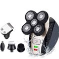 thumbnail image 3 of 1pc Electric Shaver Floating Head USB Rechargeable Electric Shaver Razor Face Brush for Home Men, 3 of 6