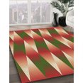 thumbnail image 3 of Ahgly Tapis Rectangulaire Lavable en Machine Intérieur Transitionnel Pérun Brun, 8 Pieds x 12 Pieds, 3 of 7