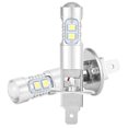 thumbnail image 3 of 2x H1 6000K Super White 100W LED Headlight Bulbs Kit Fog Driving Light, 3 of 9