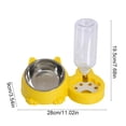 thumbnail image 4 of Sentmoon Automatic Cat Feeder with Camera Pet Feeders and Water Dispenser Removable Stainless Steel Bowl and Automatic Water Dispenser Pet Feeder and Waterer for Cats Dogs, 4 of 7