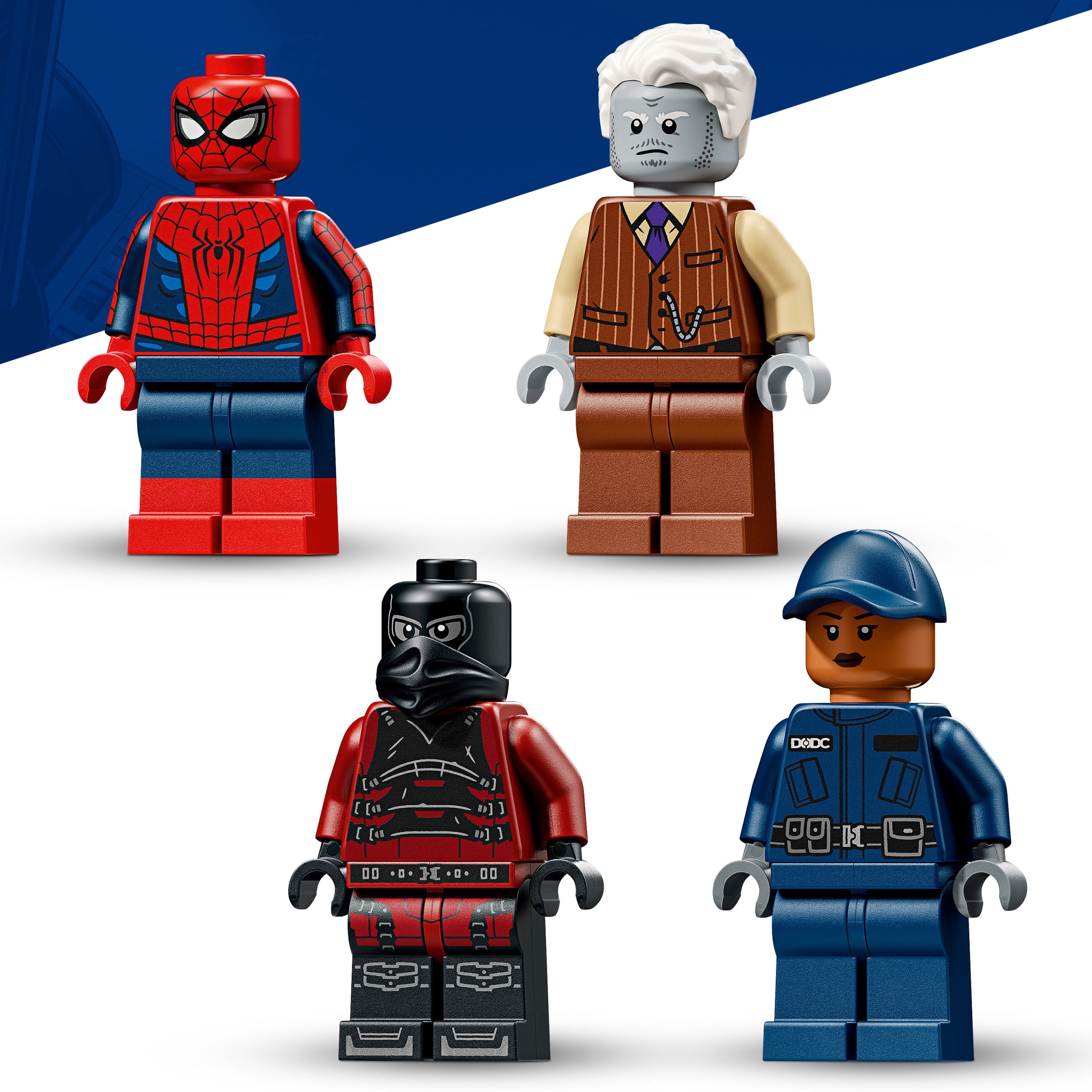 LEGO Marvel La poursuite du fourgon pénitentiaire de Spider-Man 76349