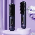 thumbnail image 1 of Vaidha Upgraded Negative Hydronium Charging Straight Hair Comb Smoothly Hair Without Damaging It Four Speed Temperature Adjustment Portable For Curling And Pulling, 1 of 7