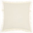 thumbnail image 1 of homeroots home decor 386344 Solid Ivory Contemporary Throw Pillow, 1 of 1