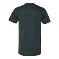 thumbnail image 2 of American Apparel 50/50 Tee, S, Black Aqua, 2 of 2