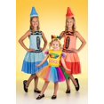 thumbnail image 5 of Robe de Costume pour Enfant en Craie de Cire Bleu, 5 of 5