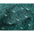 thumbnail image 4 of oneOone Silk Tabby Fabric Leaves & Paisley Block Printed Craft Fabric BTY 42 Inch Wide, 4 of 4