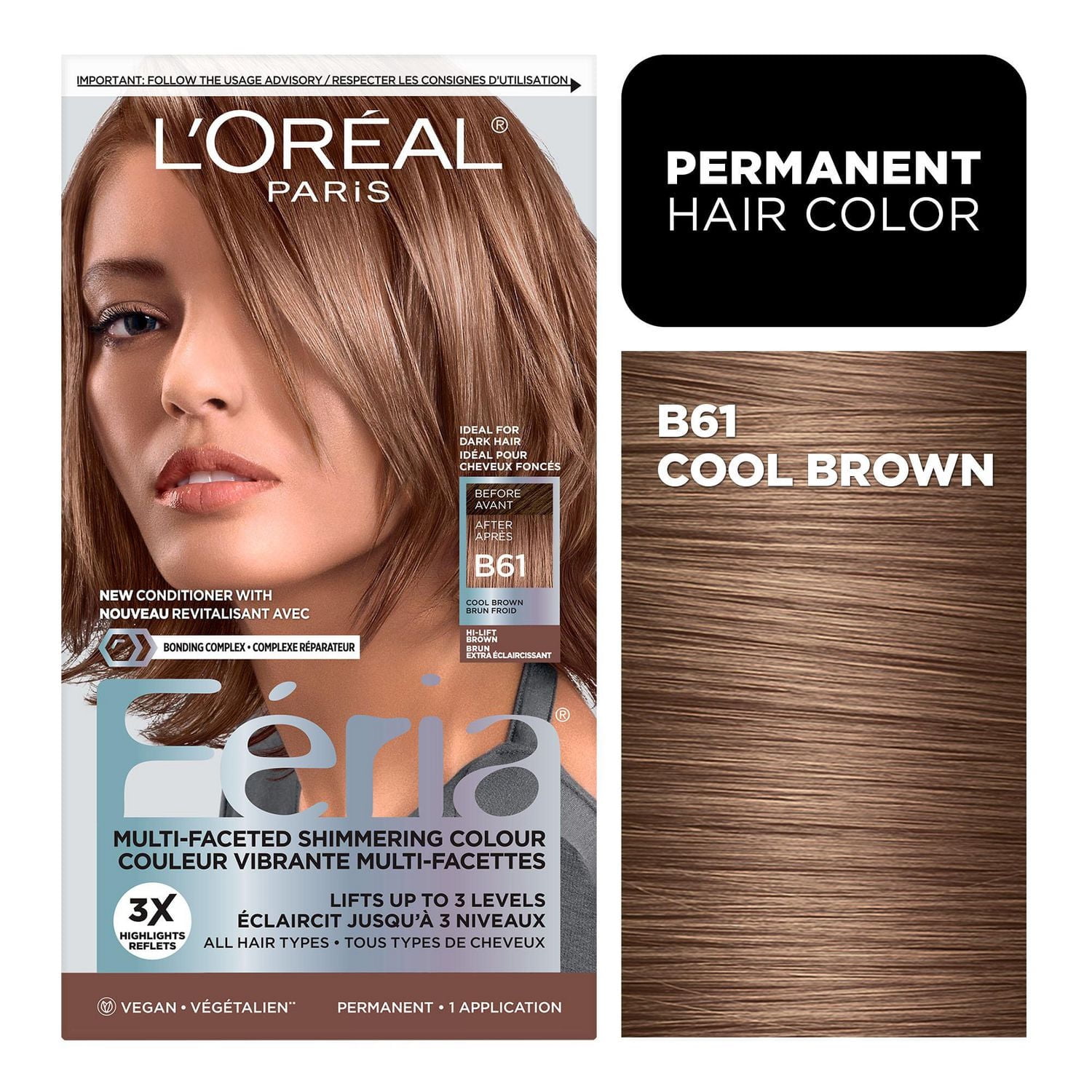 L'Oréal Paris Féria, Coloration Permanente