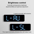 thumbnail image 3 of pitrice Multifunctional Living Room Wall Clock Adjustable Brightness 6. Summer Time Style 5, 3 of 6