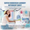 thumbnail image 4 of ZOUBAOQ 30Pcs Laundry Detergent Sheets Washing Sheet Earth Eco-friendly Space Savin, 4 of 8