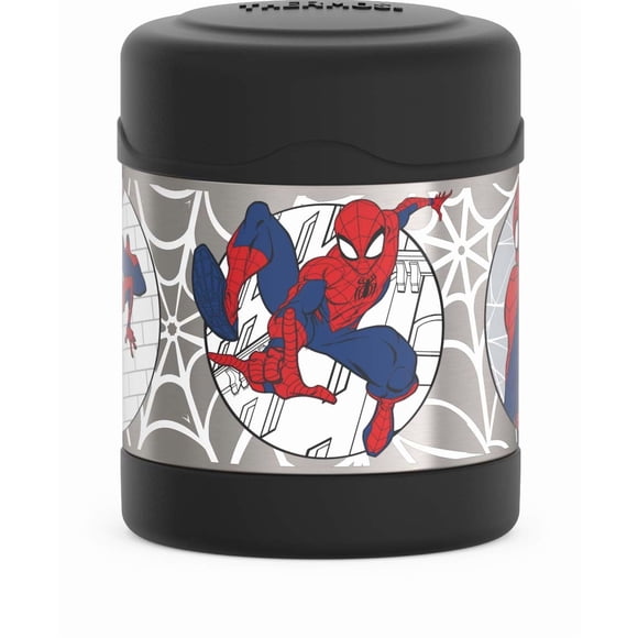 Thermos Kids Stainless Steel Vacuum Insulated FUNtainer Food Jar, 10 oz Spiderman
