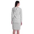 thumbnail image 4 of Moomaya Chandail à Capuchon à Manches Longues Imprimé, Robe T-Shirt en Jersey avec Poches, 4 of 6