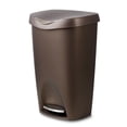thumbnail image 1 of Umbra Brim 13 Gallon (50L) Trash Can with Lid, 1 of 9