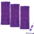 thumbnail image 1 of Tampons de Recharge Réutilisables pour Vadrouille Électrique Compatibles avec Swiffer Power Mop, Lot de 3, 1 of 6