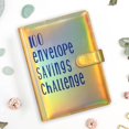 thumbnail image 4 of Almencla 100 Envelopes Money Saving Challenge $5050 Money Savings Budget Planner Book Glitter Yellow, 4 of 8