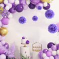 thumbnail image 3 of tredstone Paper flower ball light purple 7102, 3 of 9
