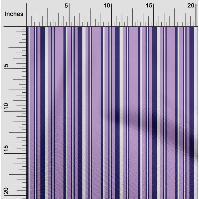 oneOone Silk Tabby Fabric Multicolor Stripe Decor Fabric Printed BTY 42 Inch Wide