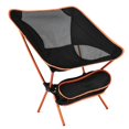 thumbnail image 1 of Chair Outdoor Folding Beach Chair Portable Mesh Back Aluminum Alloy Rack Camping Chair for Fishing, 1 of 8